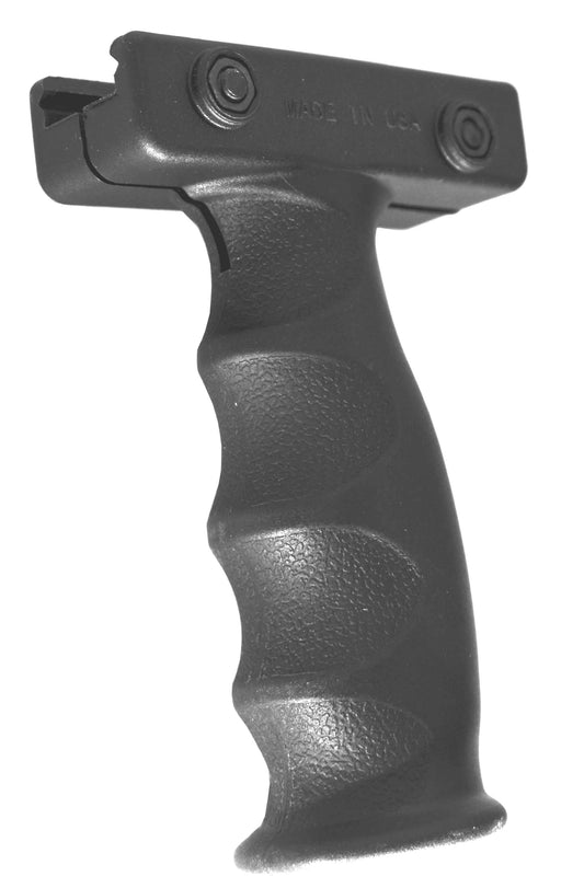 tactical vertical grip black for rifles and shotguns.