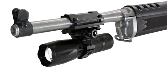 ruger mini 30 rifle flashlight.