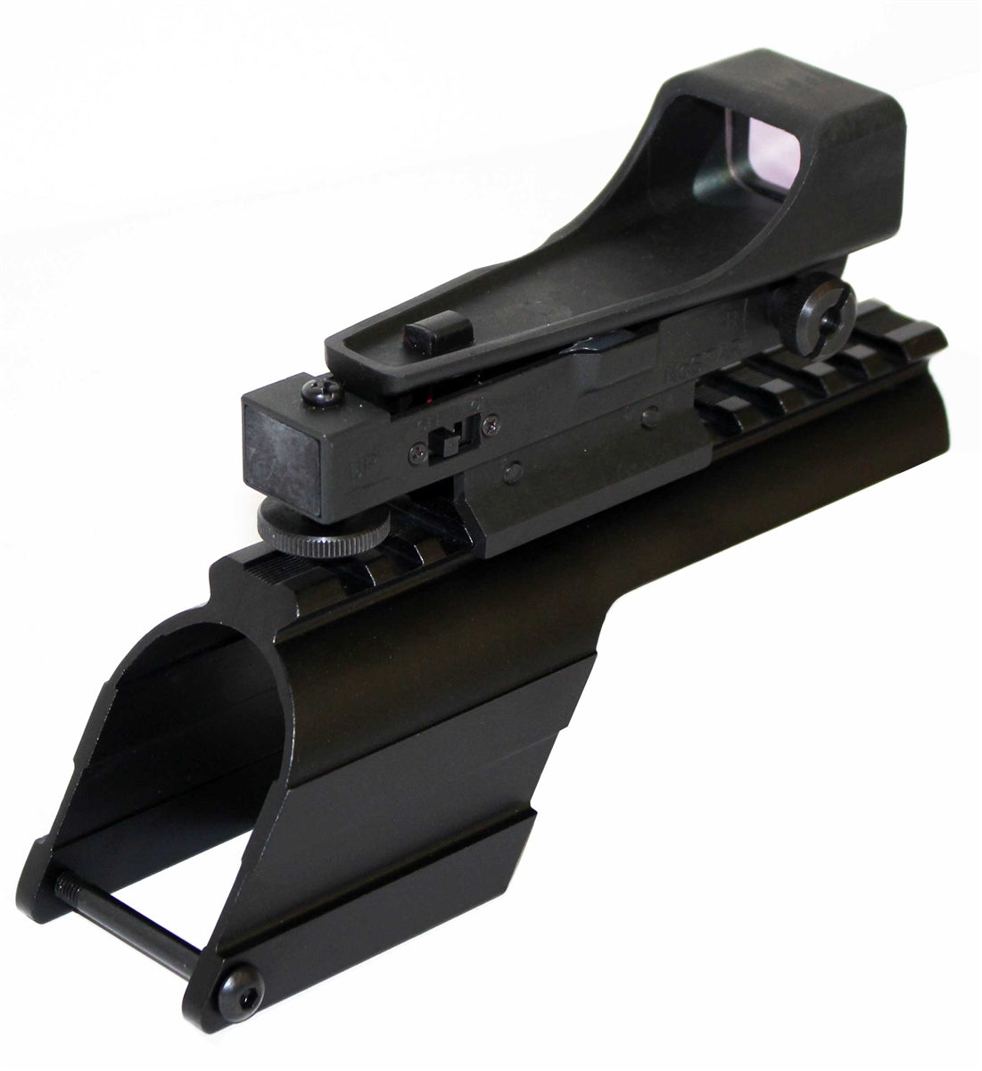 Trinity Saddle Picatinny mount Adapter With Red Dot Reflex Sight For Mossberg Maverick 88 12 Gauge Pump.