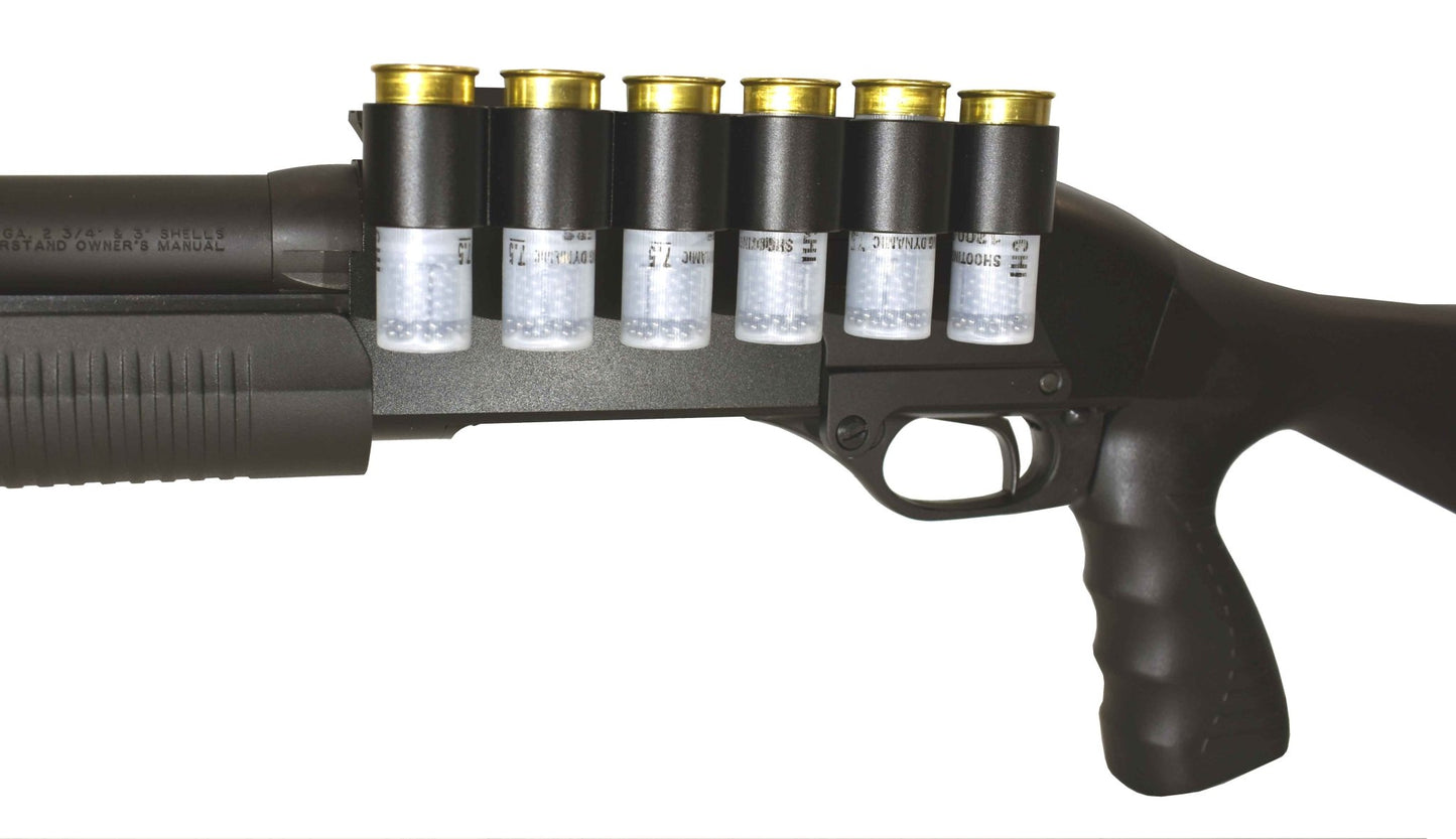 12-Gauge Shotgun Shell Carrier for Shotguns with Picatinny Rail. - TRINITY SUPPLY INC