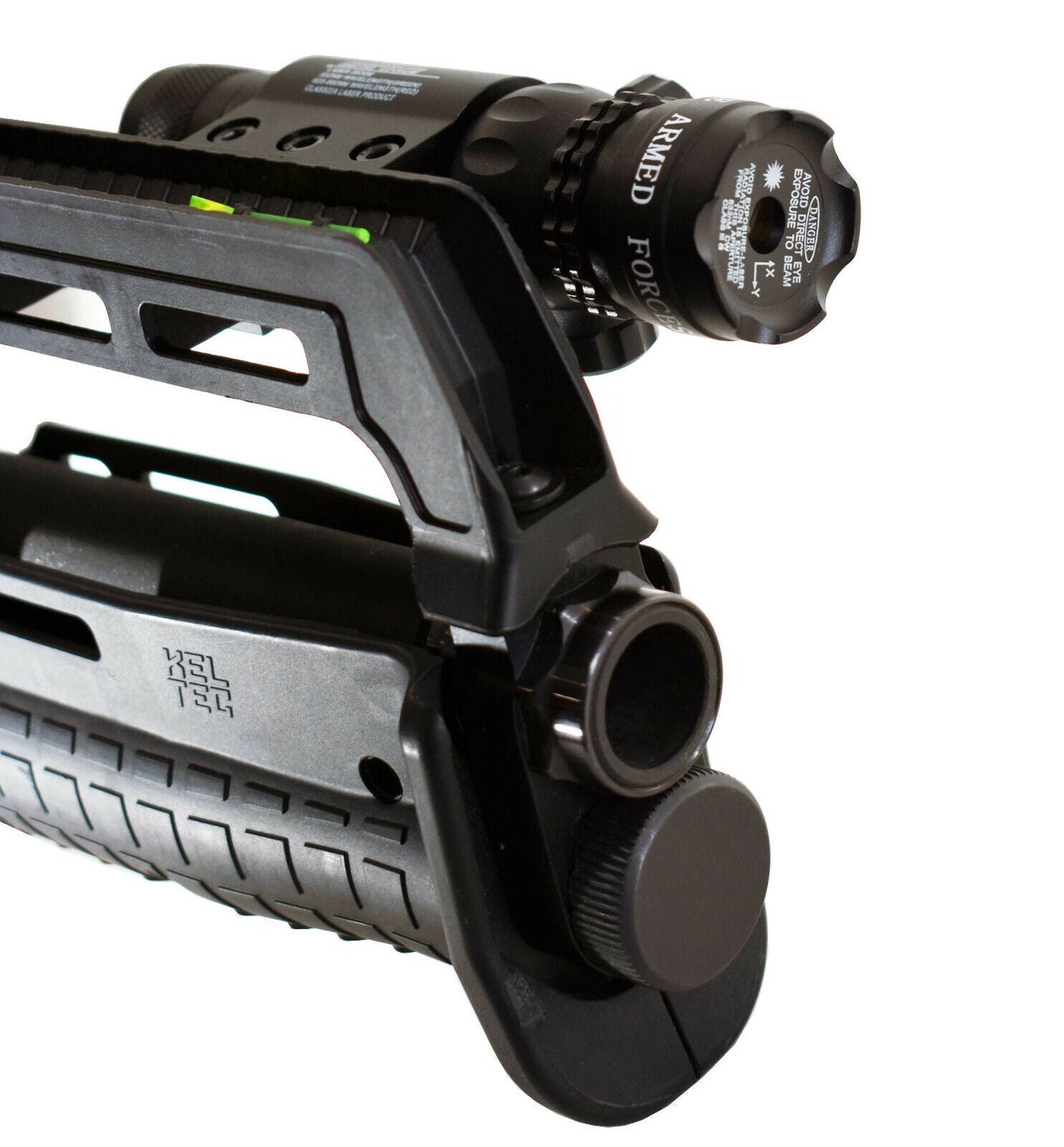 Tactical Green Dot Laser Scope Picatinny Style Compatible With BullPup Black Aces Pro Series 12 Gauge.