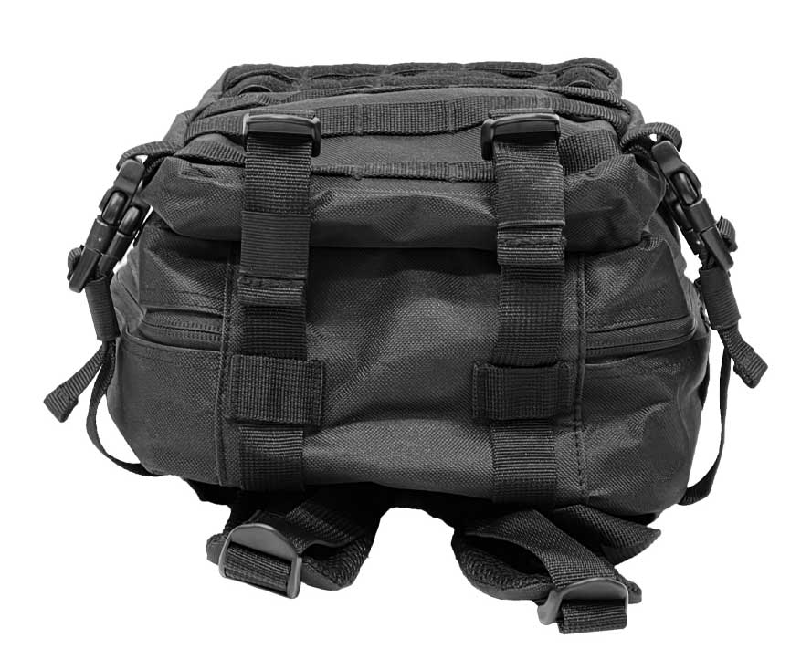 Explorer Every-Day Pack 12" Compact Tactical Backpack Camping Hike Hunting Black.
