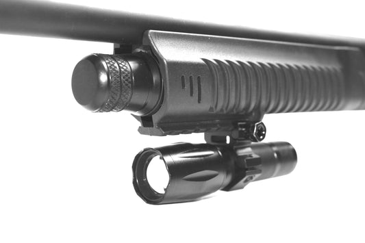 hunting flashlight aluminum black tactical.