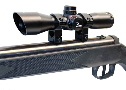 Gamo Whisper Silent Cat Air Rifle scope sight 4x32 aluminum Illuminated Red Green reticle.