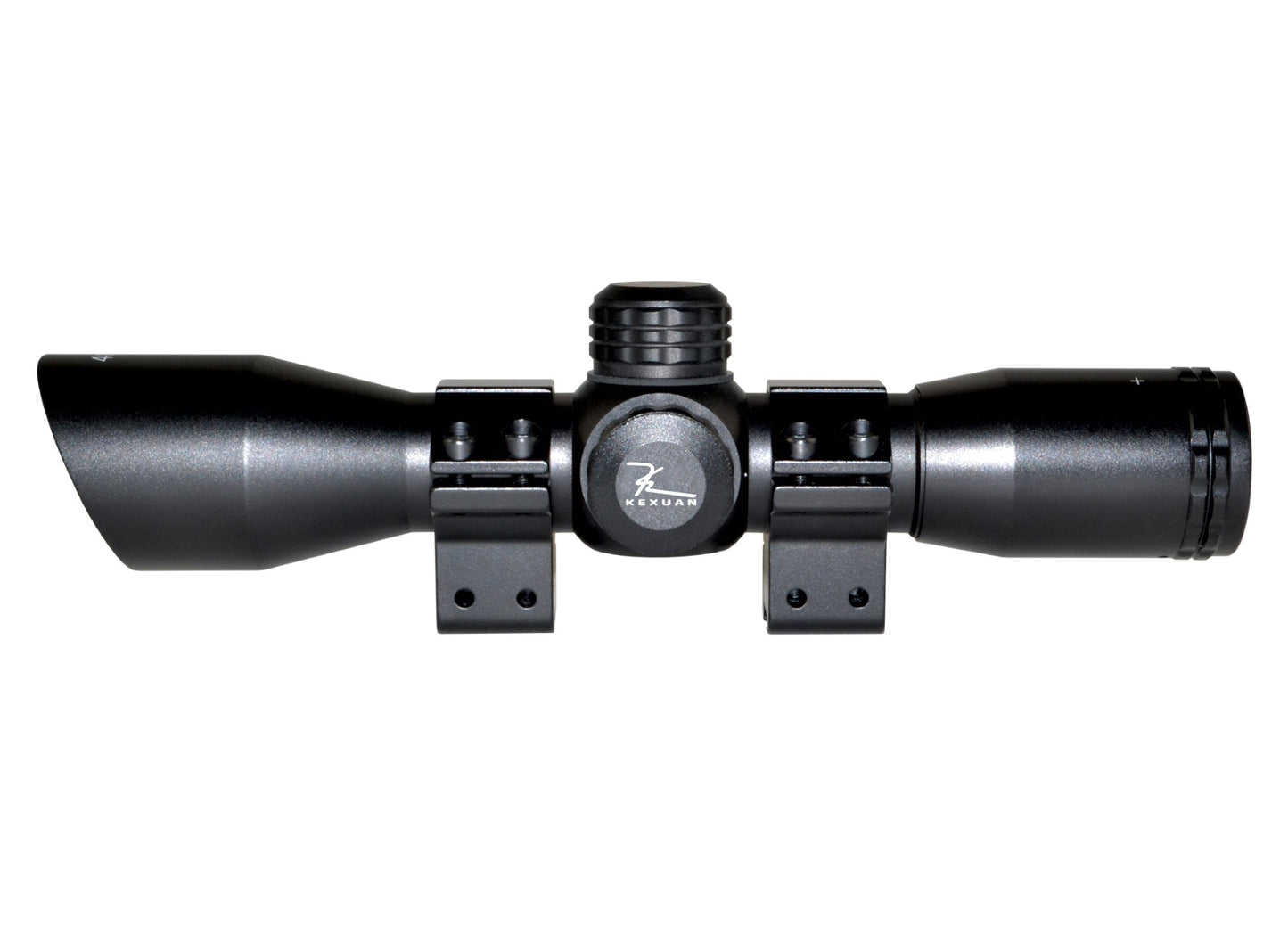 4X32MLF Compact Scope with Red/Green 5 Line Reticle and 1″ Picatinny Scope Rings for Mossberg Patriot.