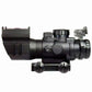 4X32 Tactical Scope sight with Red/Green/Blue Mildot Reticle for Mossberg 500 12 gauge pump.