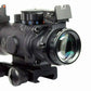 4X32 Tactical Scope sight with Red/Green/Blue Mildot Reticle for Mossberg 500 12 gauge pump.