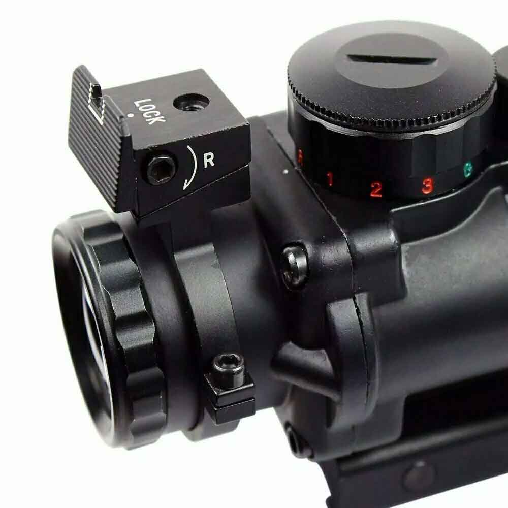 4X32 tactical Scope with Red/Green/Blue Mildot Reticle for Escort GFZ.