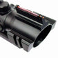 4X32 Tactical Scope sight with Red/Green/Blue Mildot Reticle for Mossberg 500 12 gauge pump.