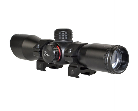 4X32 Compact Scope with Red/Green Reticle for Rock Island VRBP-100 Shotguns.