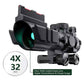 4X32 tactical Scope with Red/Green/Blue Mildot Reticle for STEYR Aug.