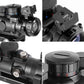 4X32 Tactical Scope sight with Red/Green/Blue Mildot Reticle for Mossberg 500 12 gauge pump.