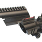 4X32 Tactical Scope sight with Red/Green/Blue Mildot Reticle for Mossberg 500 12 gauge pump.