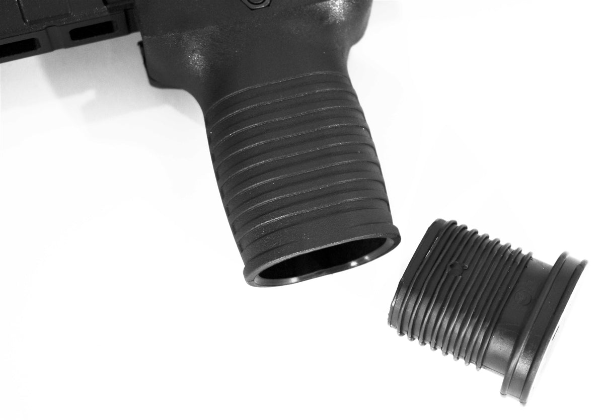 black grip and forend combo for remington 870 12 gauge pump.