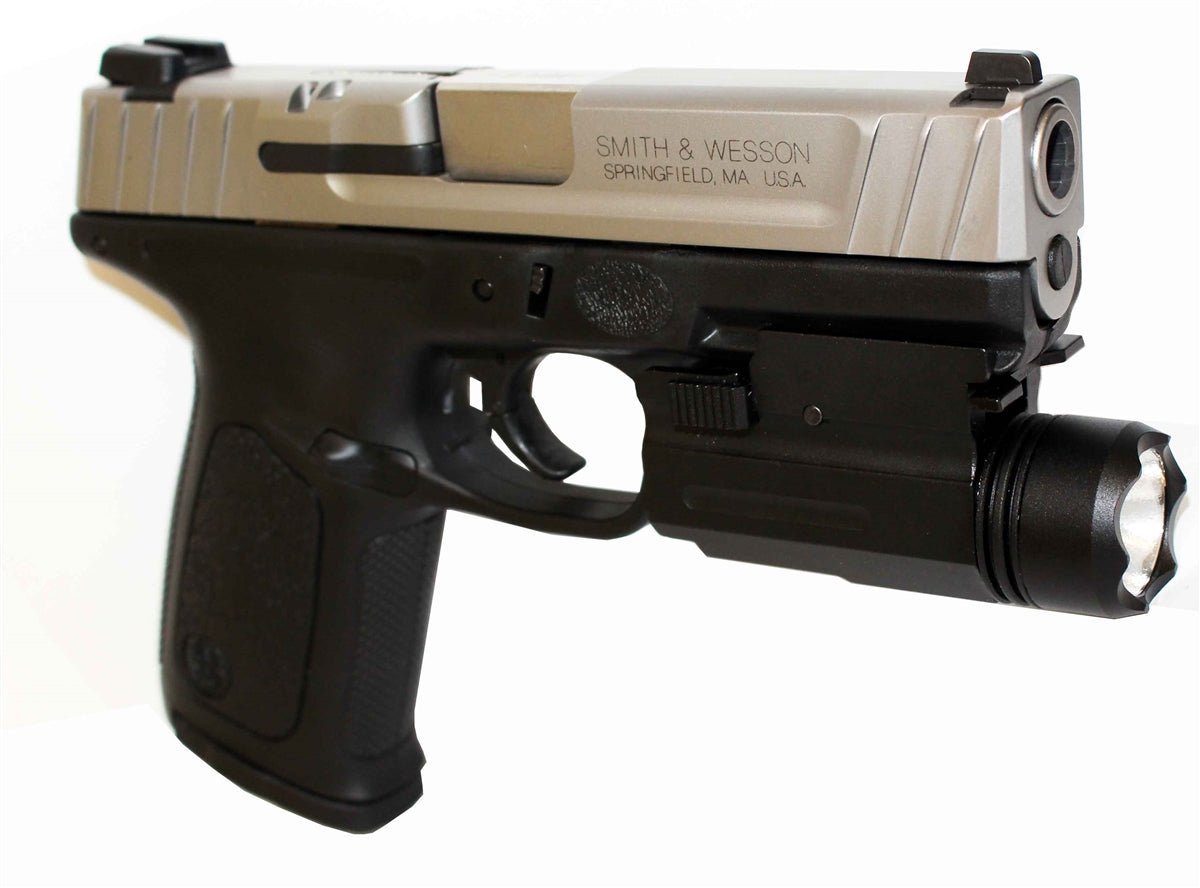 Fns 9 handgun flashlight 180 lumens aluminum black home defense. - TRINITY SUPPLY INC