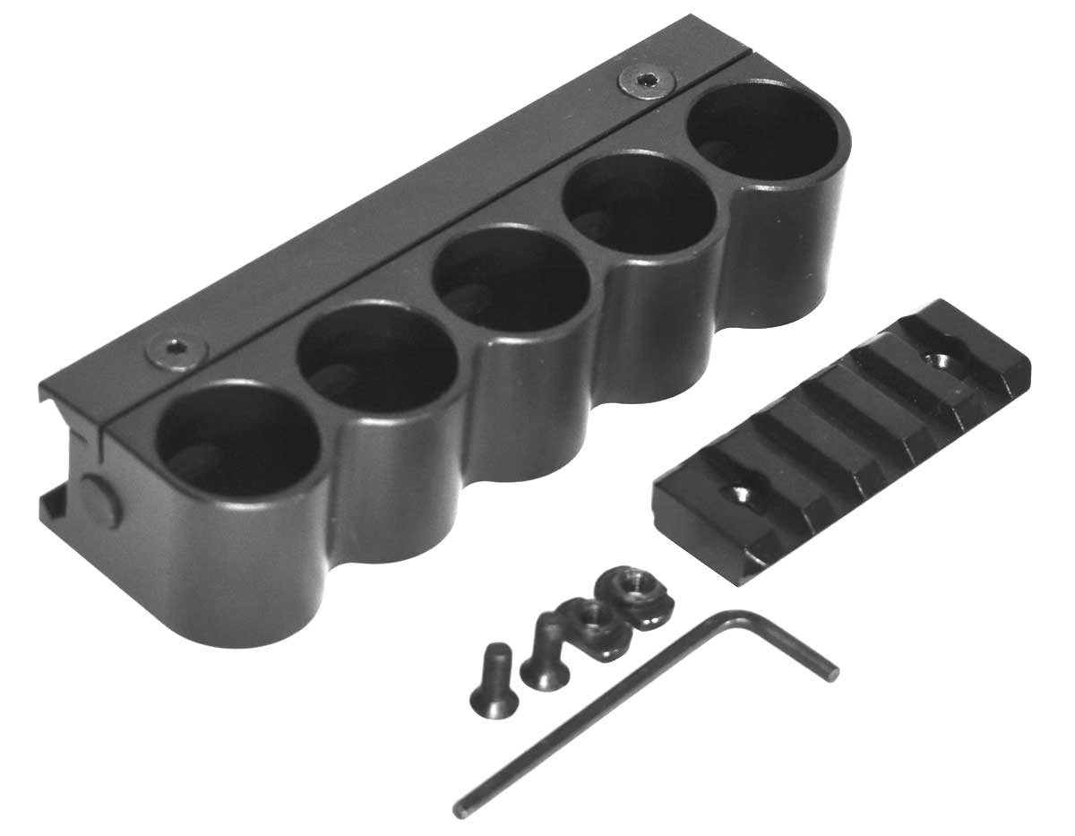 Kel-Tec KS7 12 Gauge Pump shell holder combo 10 rounds aluminum black hunting home defense tactical. - TRINITY SUPPLY INC