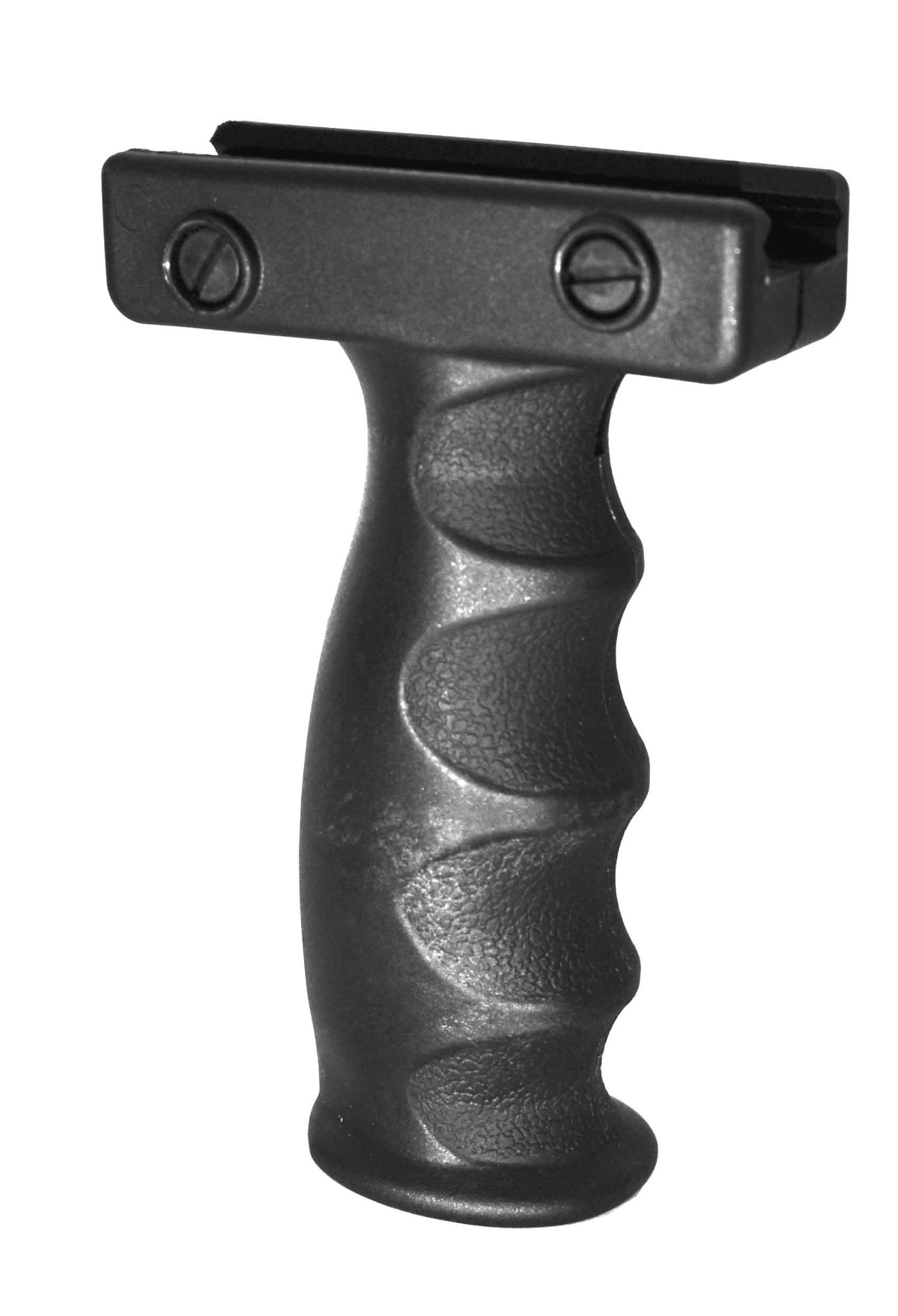 Mossberg 500 12 Gauge forend Pump handguard with side rails and tactical grip black hunting tactical home defense. - TRINITY SUPPLY INC