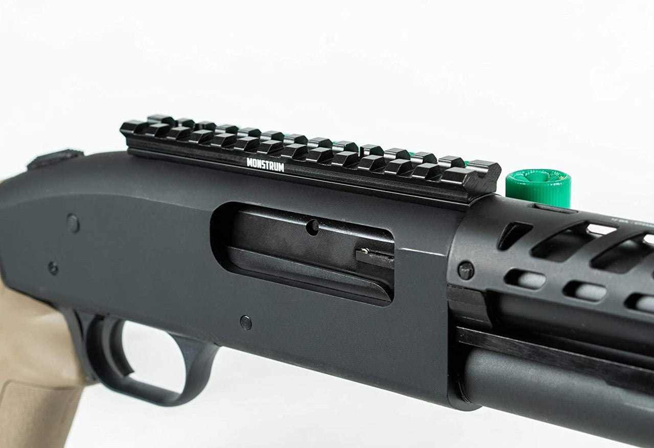 Mossberg 500 picatinny base mount adapter and shell holder combo 12 gauge. - TRINITY SUPPLY INC