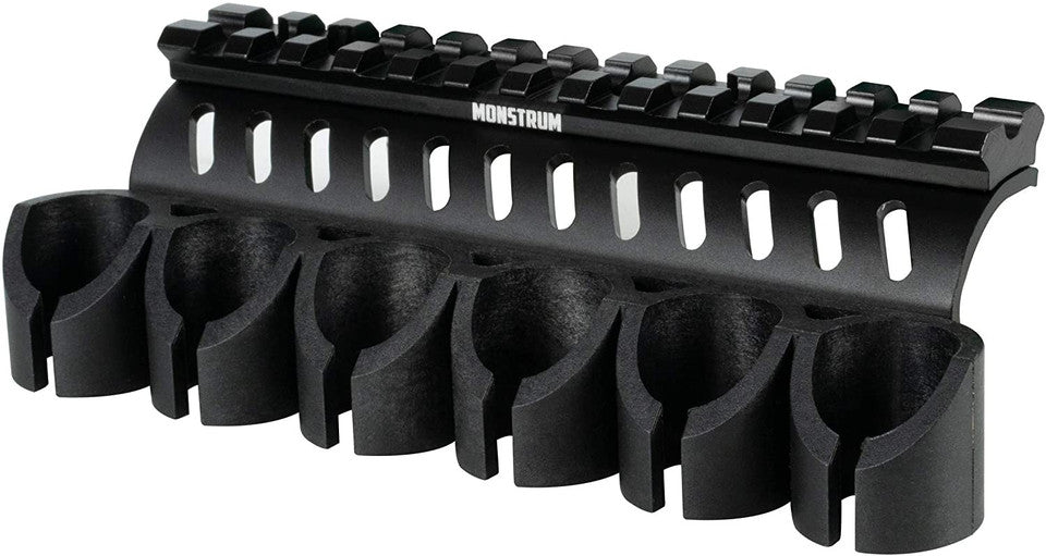 Mossberg 500 picatinny base mount adapter and shell holder combo 12 gauge. - TRINITY SUPPLY INC