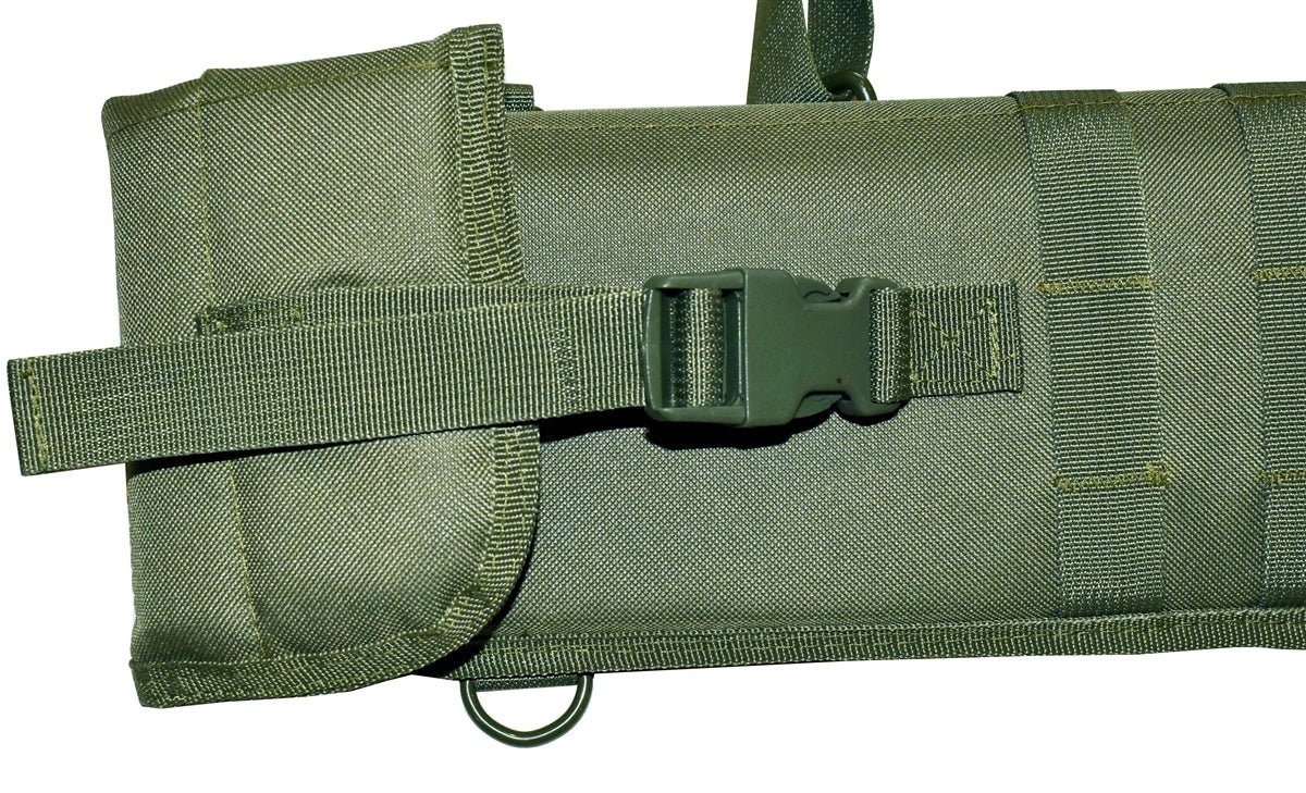 Mossberg 500 pump shotgun Olive case scabbard padded hunting. - TRINITY SUPPLY INC