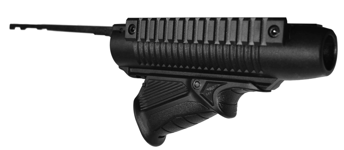 Mossberg 500A 12 Gauge Pump Action Handguard With Angled Foregrip black. - TRINITY SUPPLY INC