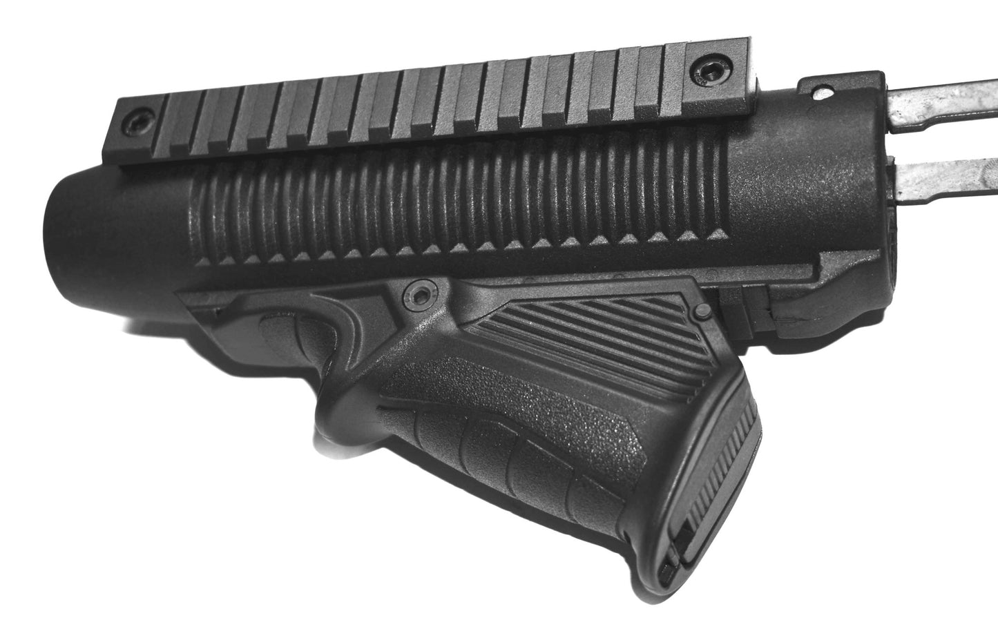 Mossberg 500A 12 Gauge Pump Action Handguard With Angled Foregrip black. - TRINITY SUPPLY INC