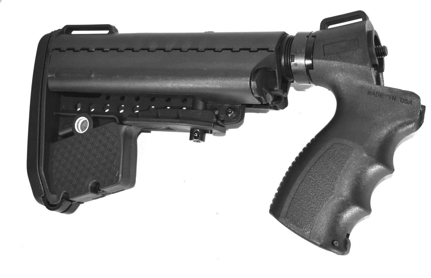 Mossberg 500A 12 gauge shotgun collapsible stock - TRINITY SUPPLY INC