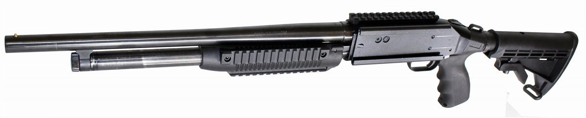 Mossberg 590 12 Gauge Pump Action Handguard With Angled Foregrip black. - TRINITY SUPPLY INC