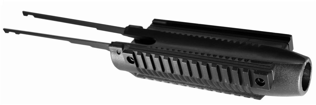 Mossberg 590 12 Gauge Pump Action Handguard With Angled Foregrip black. - TRINITY SUPPLY INC