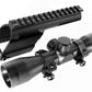 Mossberg 590 12 gauge pump saddle mount and scope sight 4x32 combo. - TRINITY SUPPLY INC