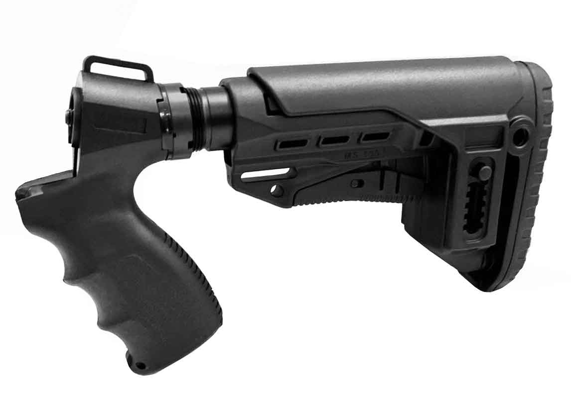 Mossberg 590 12 gauge shotgun collapsible stock Cali style. - TRINITY SUPPLY INC