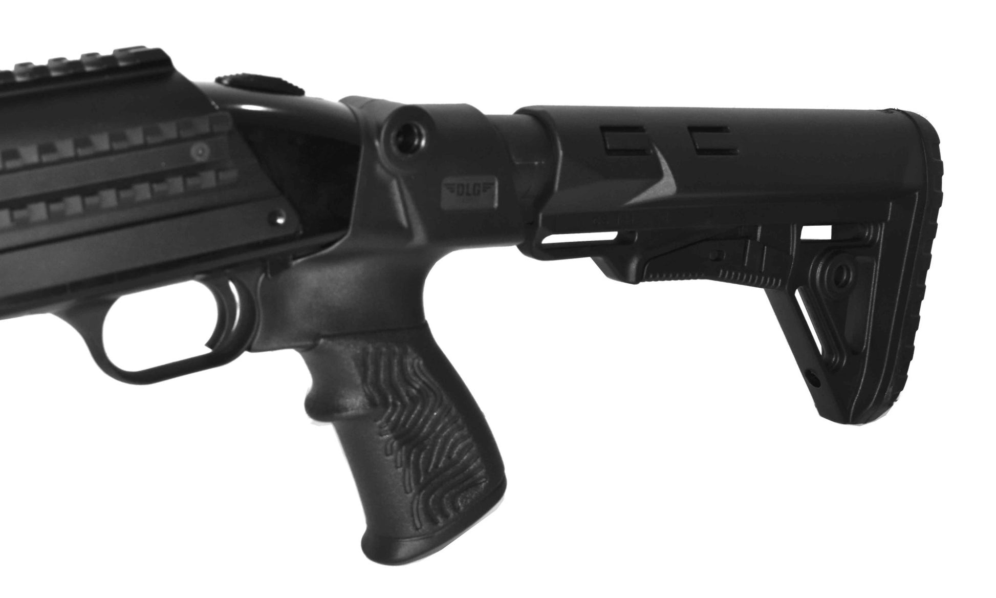 Mossberg 590 12 gauge shotgun stock black. - TRINITY SUPPLY INC
