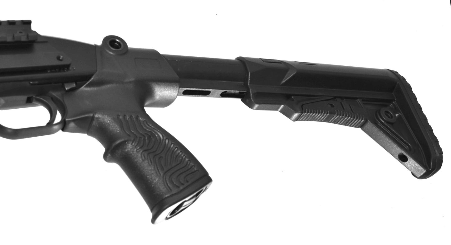 Mossberg 590 12 gauge shotgun stock black. - TRINITY SUPPLY INC