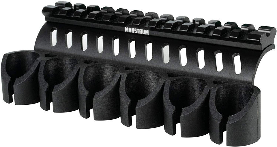 Mossberg 590a1 shockwave picatinny base mount and shell holder combo 12 gauge. - TRINITY SUPPLY INC