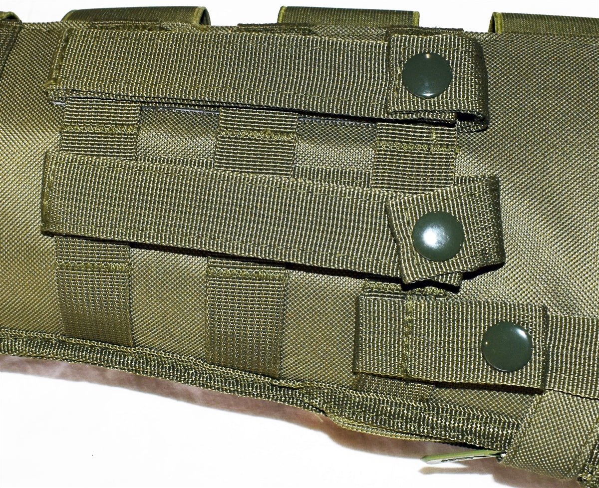 Mossberg maverick 88 12 gauge Pump Action Hunting Tactical case scabbard olive Molle Soft Padded case ATV Horse Motorcycle Holder Adapter. - TRINITY SUPPLY INC