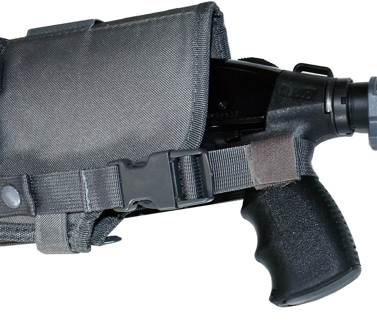 Mossberg maverick 88 12 gauge Pump Action Tactical case Hunting Storage Soft Range molle Holster Bag Shoulder Military Security ATV Horse Motorcycle Padded Bag Gray 25 inches. - TRINITY SUPPLY INC