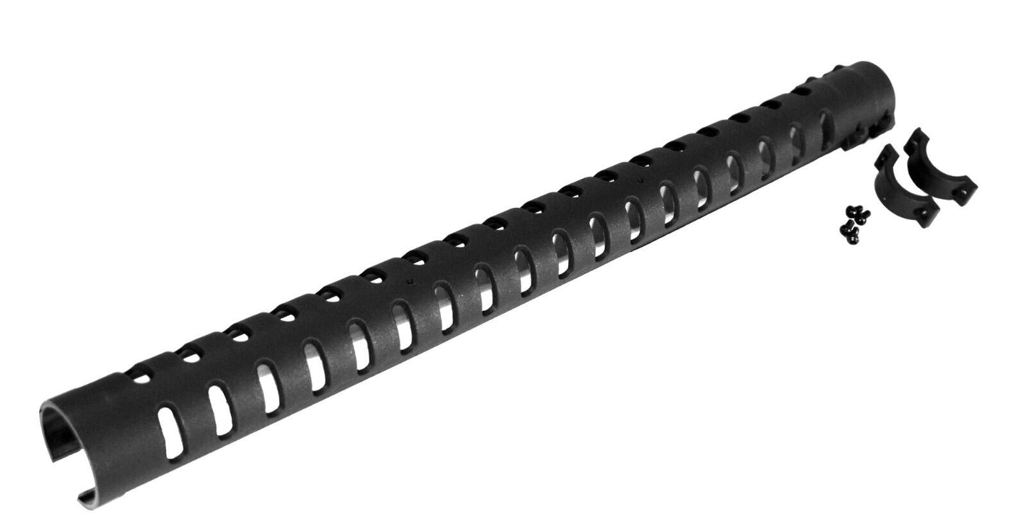 Mossberg maverick 88 12 gauge pump heatshield polymer black. - TRINITY SUPPLY INC