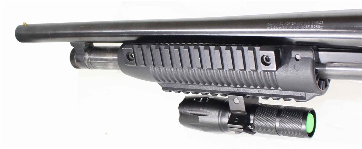 Mossberg Maverick 88 Mossberg 500 Mossberg 590 12 gauge pump forend and 1000 lumen flashlight combo. - TRINITY SUPPLY INC