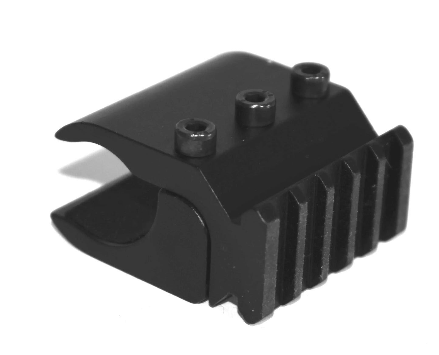 Remington 870 12 gauge magazine tube mount picatinny rail aluminum black. - TRINITY SUPPLY INC