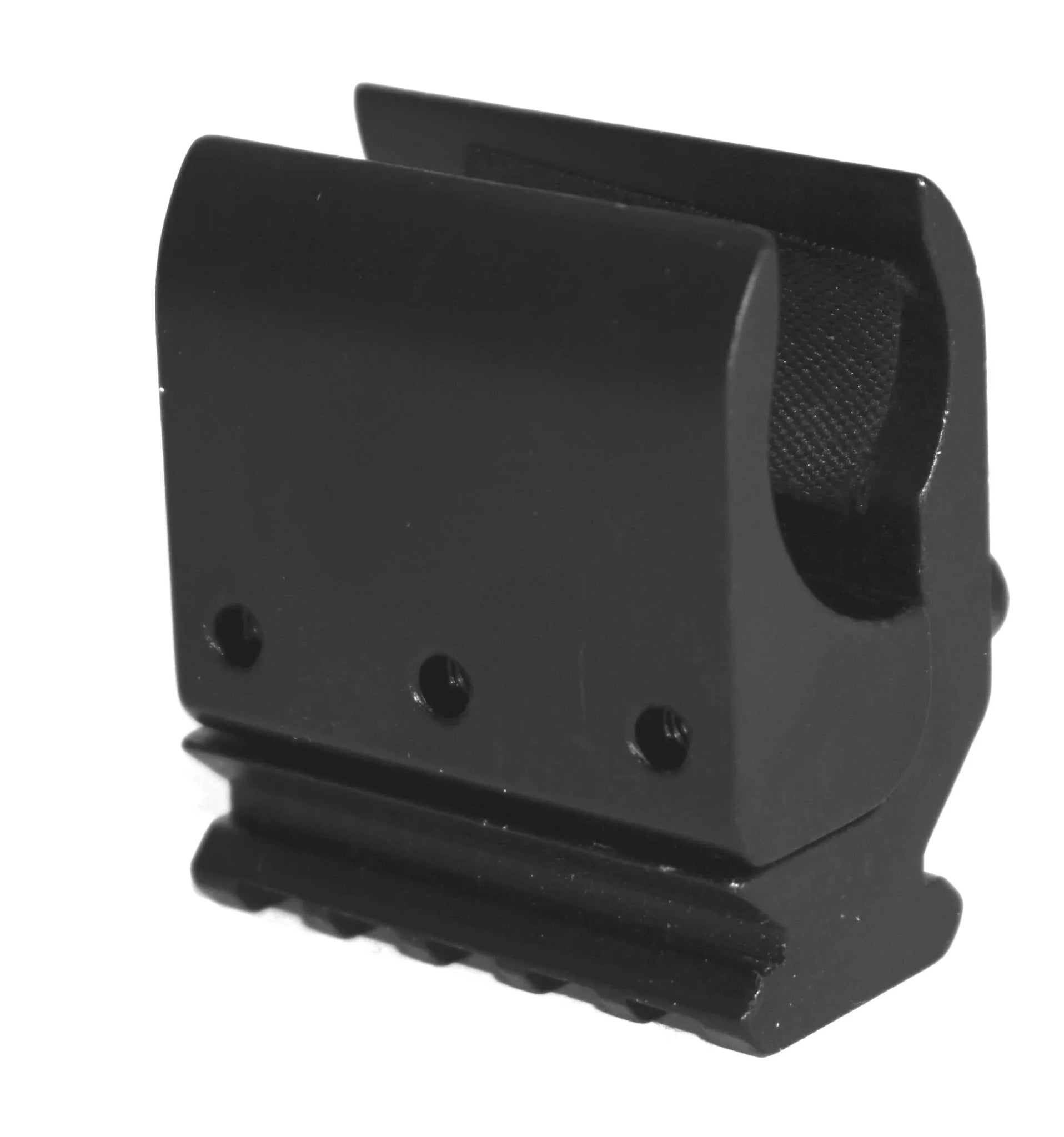 Remington 870 12 gauge magazine tube mount picatinny rail aluminum black. - TRINITY SUPPLY INC