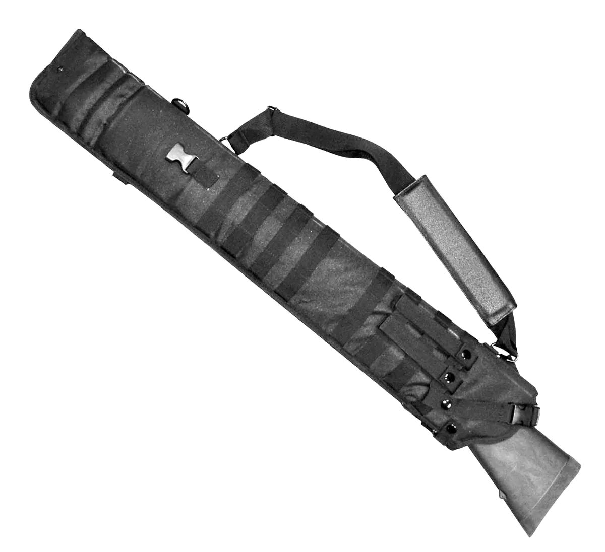 Remington 870 accessories case scabbard Black hunting gear bag horse atv tactical. - TRINITY SUPPLY INC
