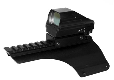 Remington 870 tac-14 12 gauge model saddle mount and reflex sight combo. - TRINITY SUPPLY INC