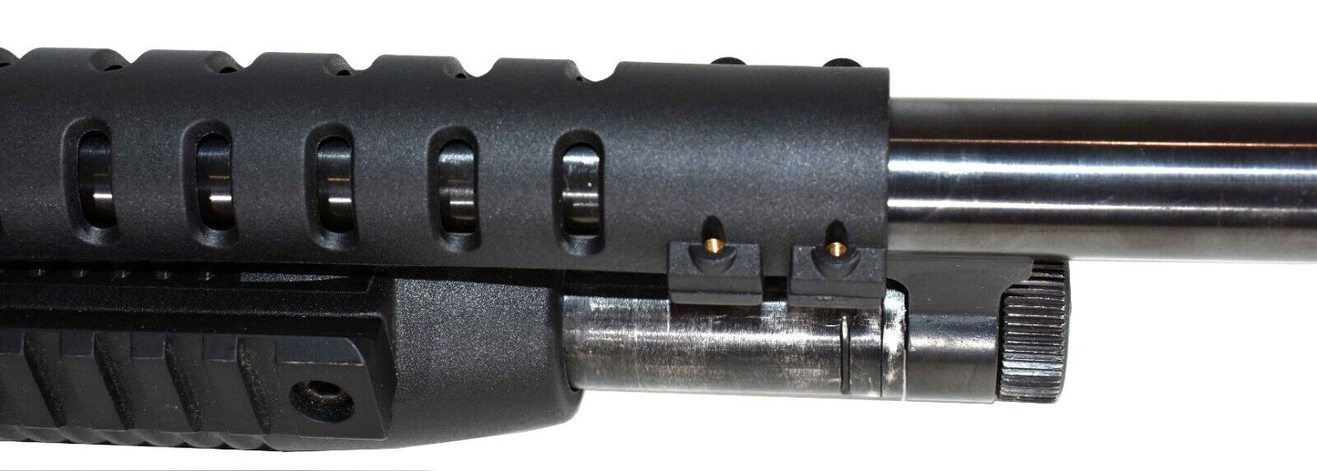 Rock Island Armory Meriva Pump 12 gauge smooth barrels heatshield polymer black. - TRINITY SUPPLY INC
