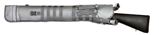 Ruger 10/22 rifle padded scabbard gray color hunting. - TRINITY SUPPLY INC