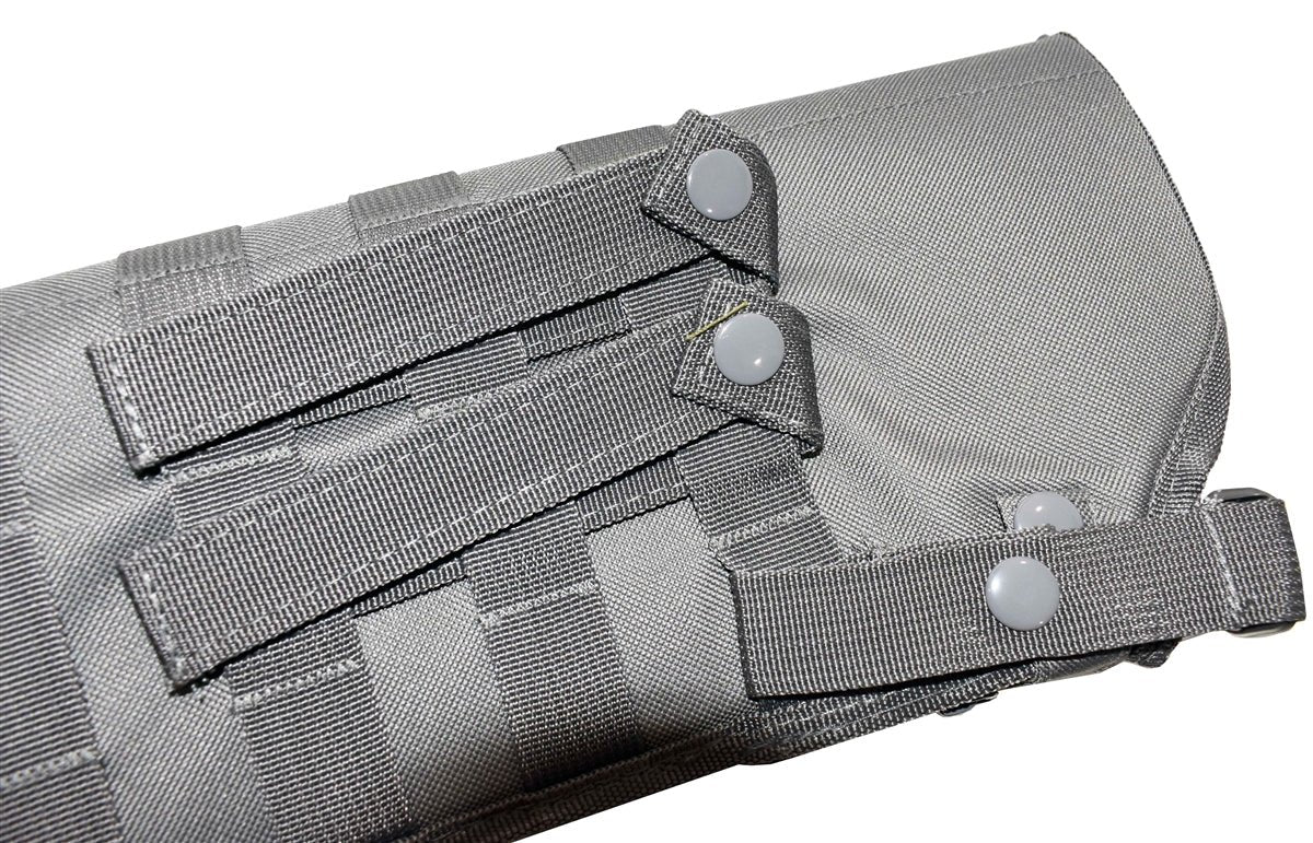 Ruger mini 14 rifle padded scabbard gray hunting case. - TRINITY SUPPLY INC