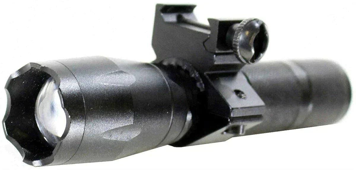 Savage arms model 320 20 gauge pump tactical flashlight with mount aluminum black hunting light. - TRINITY SUPPLY INC