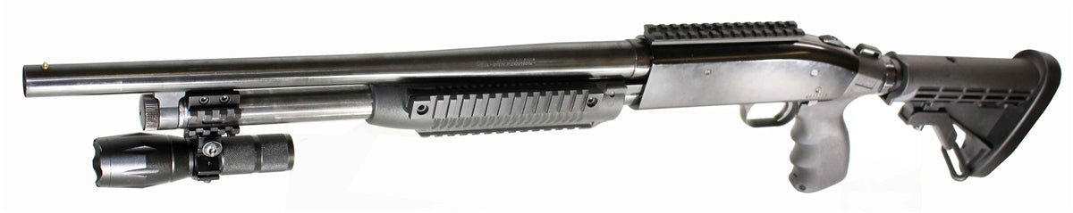 Tactical 1000 Lumen Flashlight With Mount Compatible With Maverick 88 12 Gauge Pumps. - TRINITY SUPPLY INC