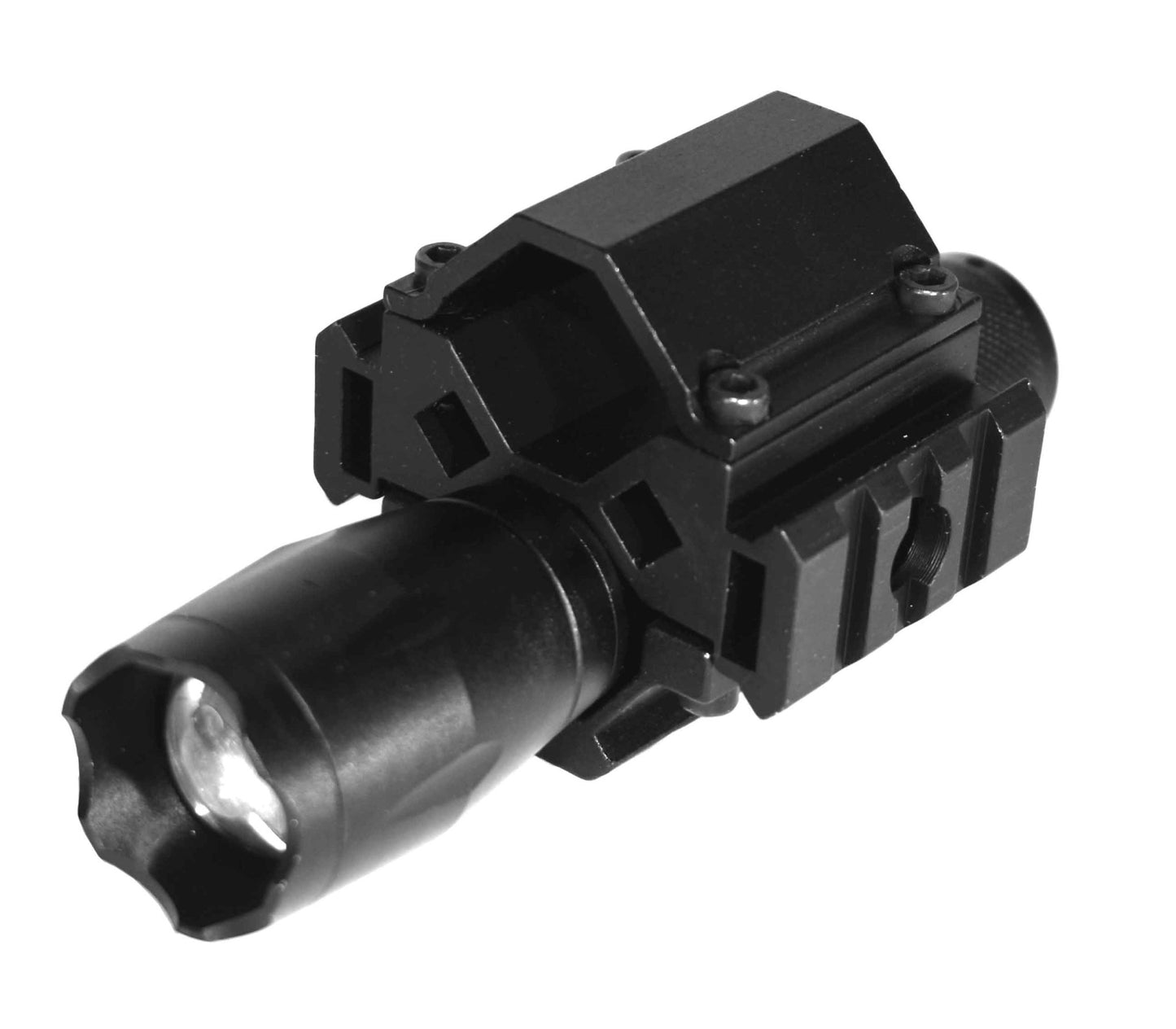 Tactical 1200 Lumen Flashlight With Mount Compatible With 12 Gauge Shotguns. - TRINITY SUPPLY INC