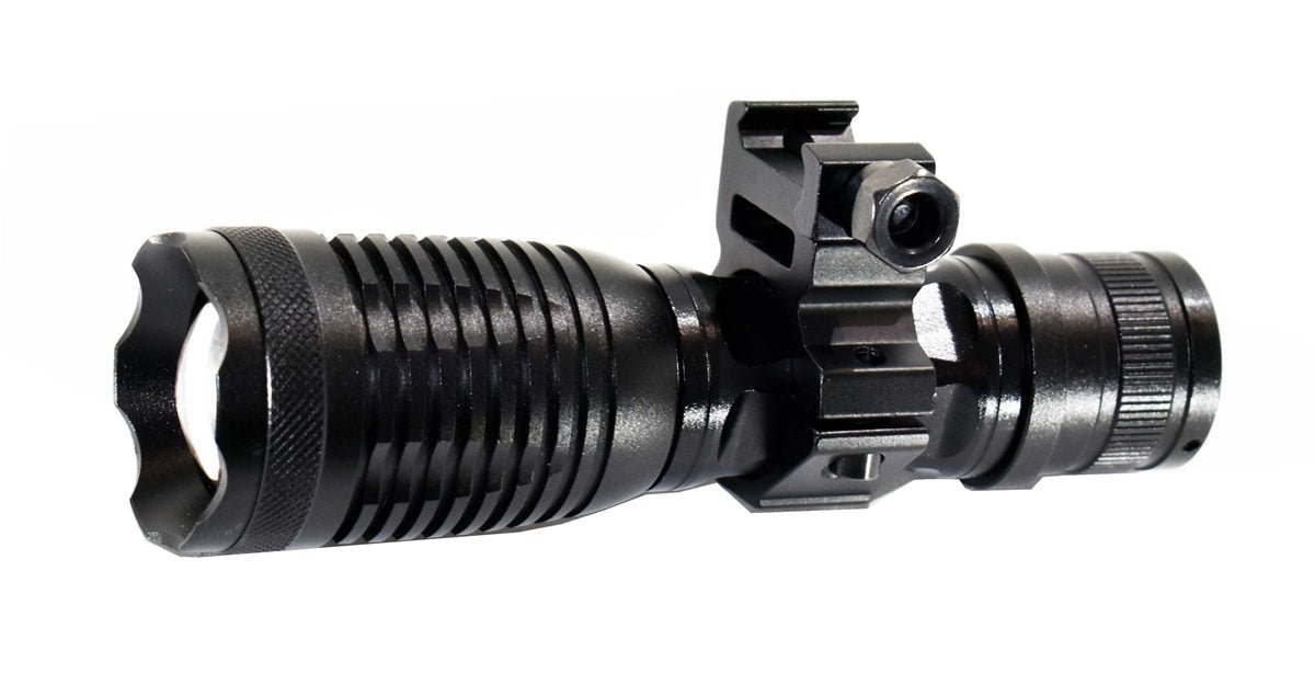 Tactical 1500 Lumen Flashlight With Mount Compatible With Escort WS-Guard 12 Gauge Shotgun. - TRINITY SUPPLY INC