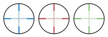 Tactical 3-9X40 Scope Illuminated Red Green Blue Reticle Picatinny Style Compatible With Kel-Tec KSG 12 Gauge Pump. - TRINITY SUPPLY INC